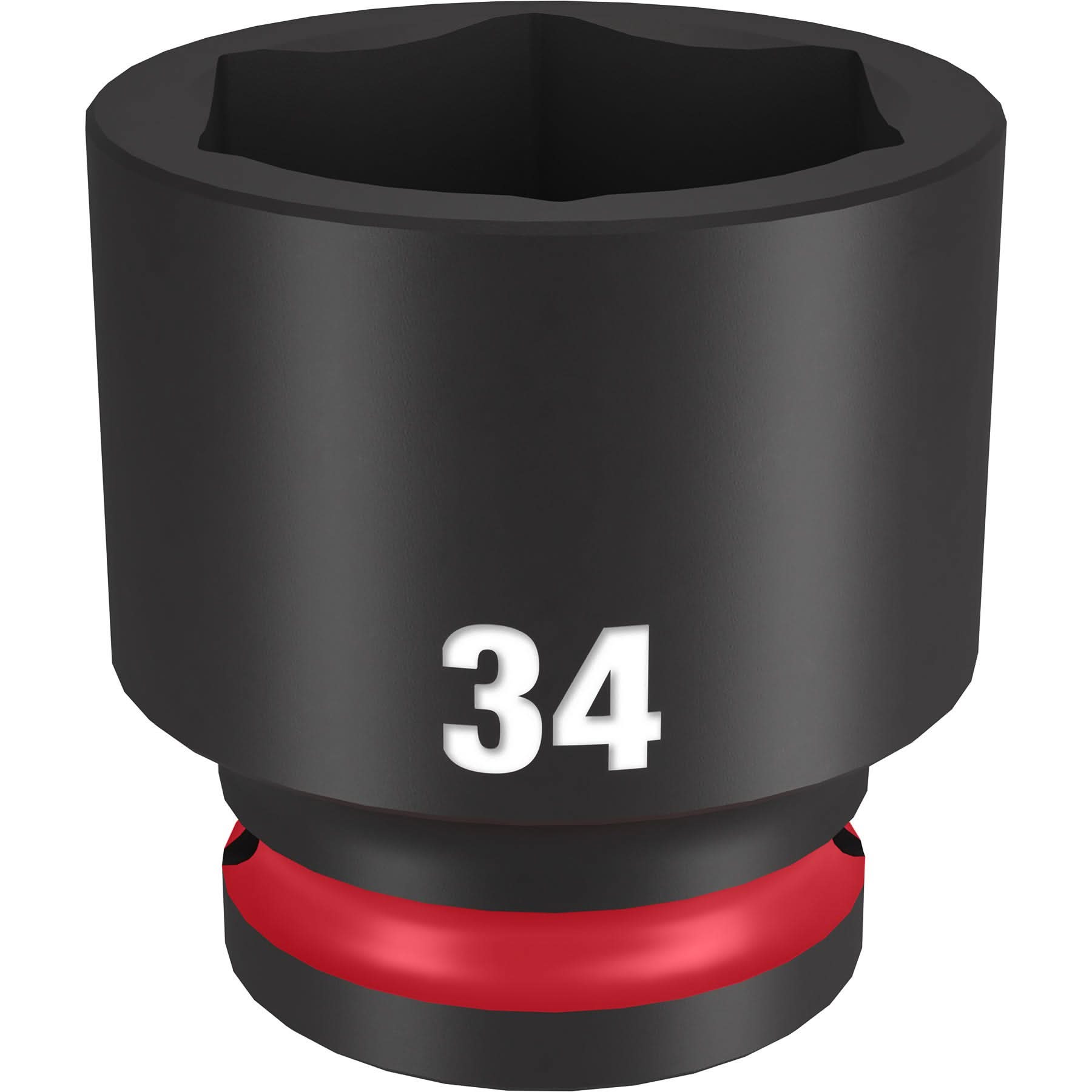Milwaukee 49-66-6266 SHOCKWAVE Impact Duty 1/2-Inch Drive 34MM Standard 6 Point Socket