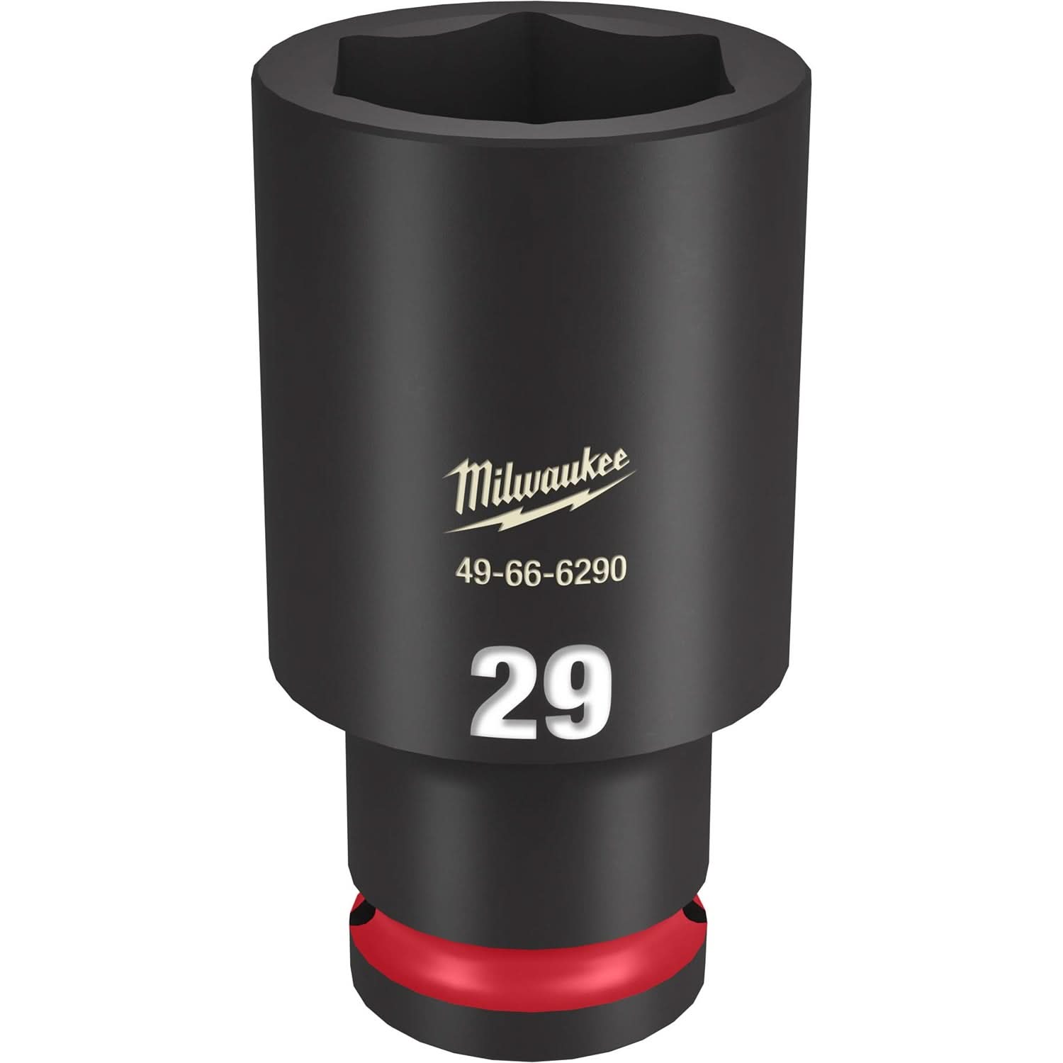 Milwaukee 49-66-6290 SHOCKWAVE Impact Duty 1/2-Inch Drive 29MM Deep 6 Point Socket