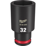 Milwaukee 49-66-6293 SHOCKWAVE Impact Duty 1/2-Inch Drive 32MM Deep 6 Point Socket