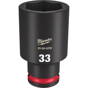 Milwaukee 49-66-6294 SHOCKWAVE Impact Duty 1/2-Inch Drive 33MM Deep 6 Point Socket