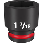 Milwaukee 49-66-6314 SHOCKWAVE Impact Duty 3/4-Inch Drive 1-7/16-Inch Standard 6 Point Socket
