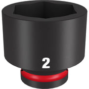 Milwaukee 49-66-6323 SHOCKWAVE Impact Duty 3/4-Inch Drive 2-Inch Standard 6 Point Socket