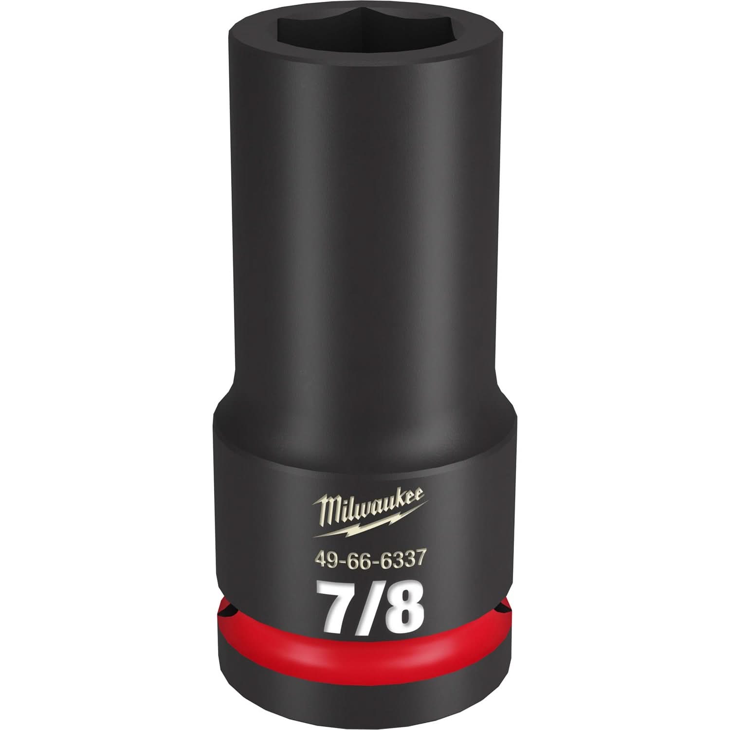 Milwaukee 49-66-6337 SHOCKWAVE Impact Duty 3/4-Inch Drive 7/8-Inch Deep 6 Point Socket
