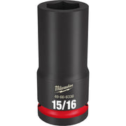 Milwaukee 49-66-6338 SHOCKWAVE Impact Duty 3/4-Inch Drive 15/16-Inch Deep 6 Point Socket