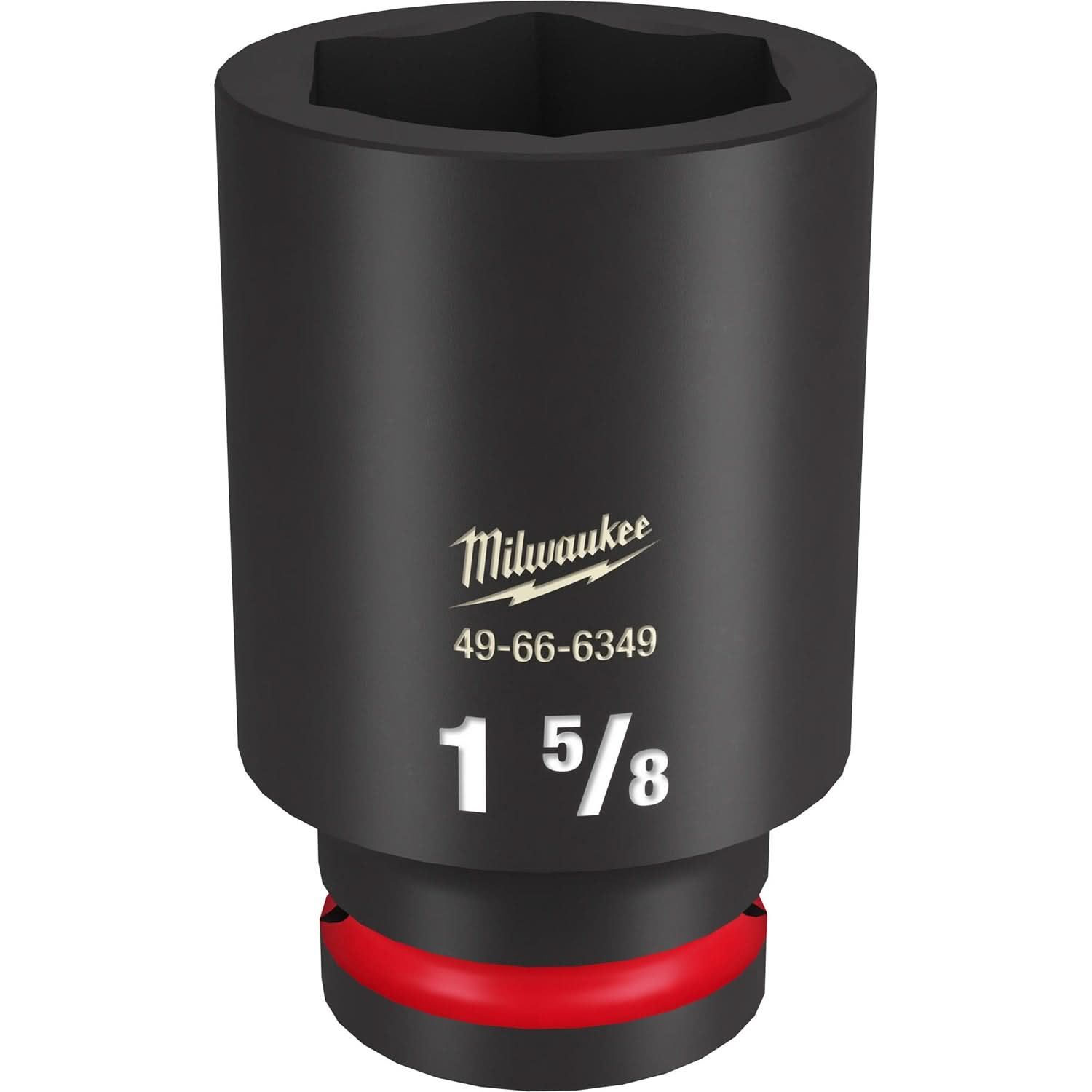 Milwaukee 49-66-6349 SHOCKWAVE Impact Duty 3/4-Inch Drive 1-5/8-Inch Deep 6 Point Socket