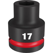 Milwaukee 49-66-6356 SHOCKWAVE Impact Duty 3/4-Inch Drive 17MM Standard 6 Point Socket