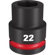Milwaukee 49-66-6360 SHOCKWAVE Impact Duty 3/4-Inch Drive 22MM Standard 6 Point Socket