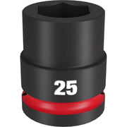 Milwaukee 49-66-6363 SHOCKWAVE Impact Duty 3/4-Inch Drive 25MM Standard 6 Point Socket