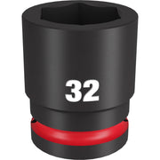 Milwaukee 49-66-6370 SHOCKWAVE Impact Duty 3/4-Inch Drive 32MM Standard 6 Point Socket
