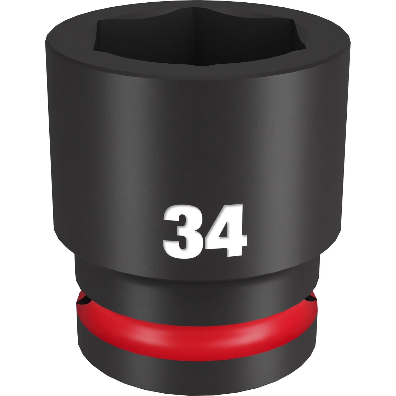 Milwaukee 49-66-6372 SHOCKWAVE Impact Duty 3/4-Inch Drive 34MM Standard 6 Point Socket