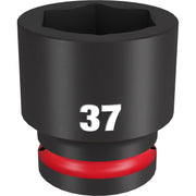 Milwaukee 49-66-6375 SHOCKWAVE Impact Duty 3/4-Inch Drive 37MM Standard 6 Point Socket