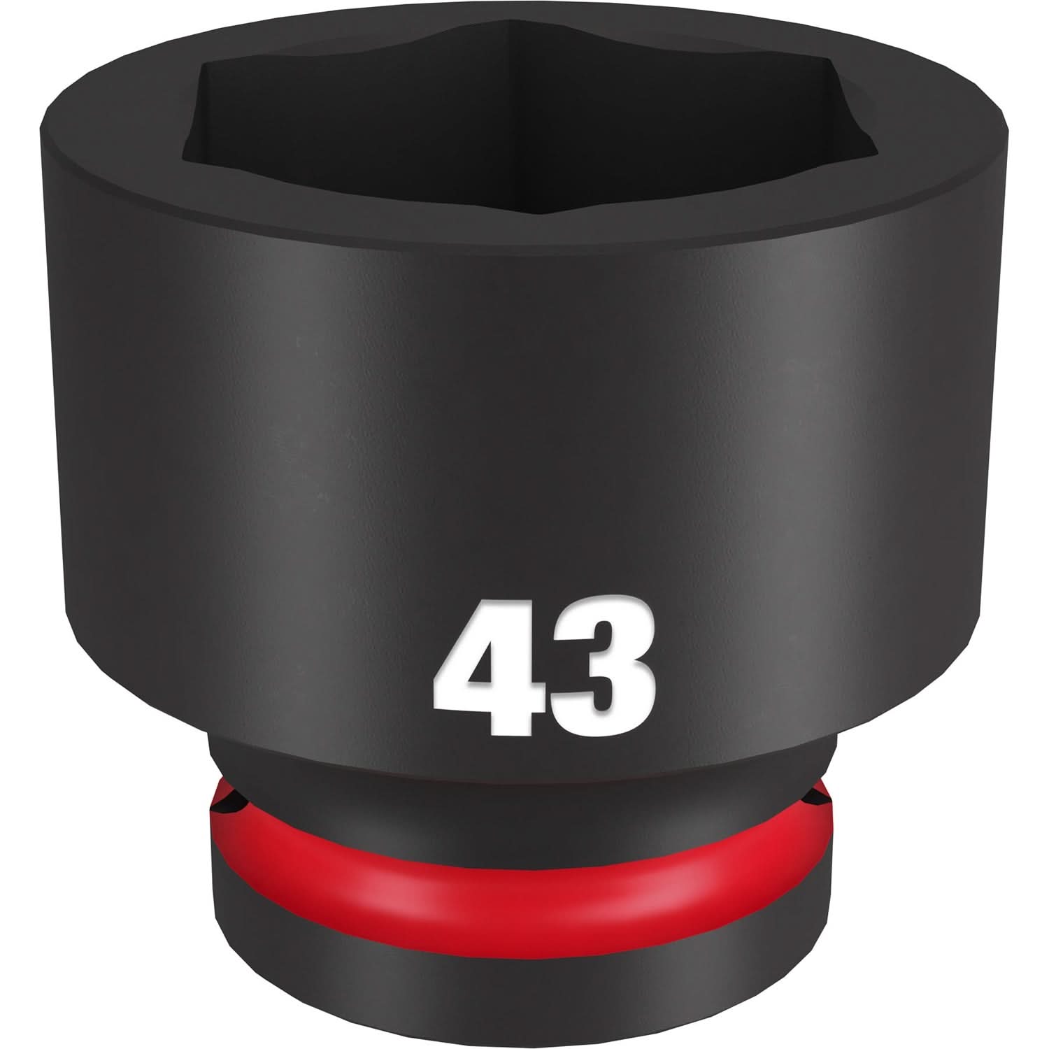 Milwaukee 49-66-6381 SHOCKWAVE Impact Duty 3/4-Inch Drive 43MM Standard 6 Point Socket