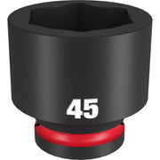 Milwaukee 49-66-6383 SHOCKWAVE Impact Duty 3/4-Inch Drive 45MM Standard 6 Point Socket