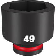Milwaukee 49-66-6387 SHOCKWAVE Impact Duty 3/4-Inch Drive 49MM Standard 6 Point Socket