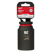 Milwaukee 49-66-6411 SHOCKWAVE Impact Duty 3/4-Inch Drive 36MM Deep 6 Point Socket