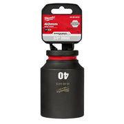 Milwaukee 49-66-6415 SHOCKWAVE Impact Duty 3/4-Inch Drive 40MM Deep 6 Point Socket