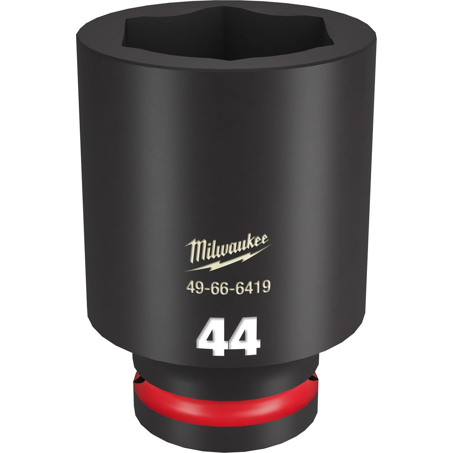 Milwaukee 49-66-6419 SHOCKWAVE Impact Duty 3/4-Inch Drive 44MM Deep 6 Point Socket