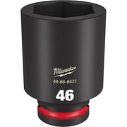 Milwaukee 49-66-6421 SHOCKWAVE Impact Duty 3/4-Inch Drive 46MM Deep 6 Point Socket