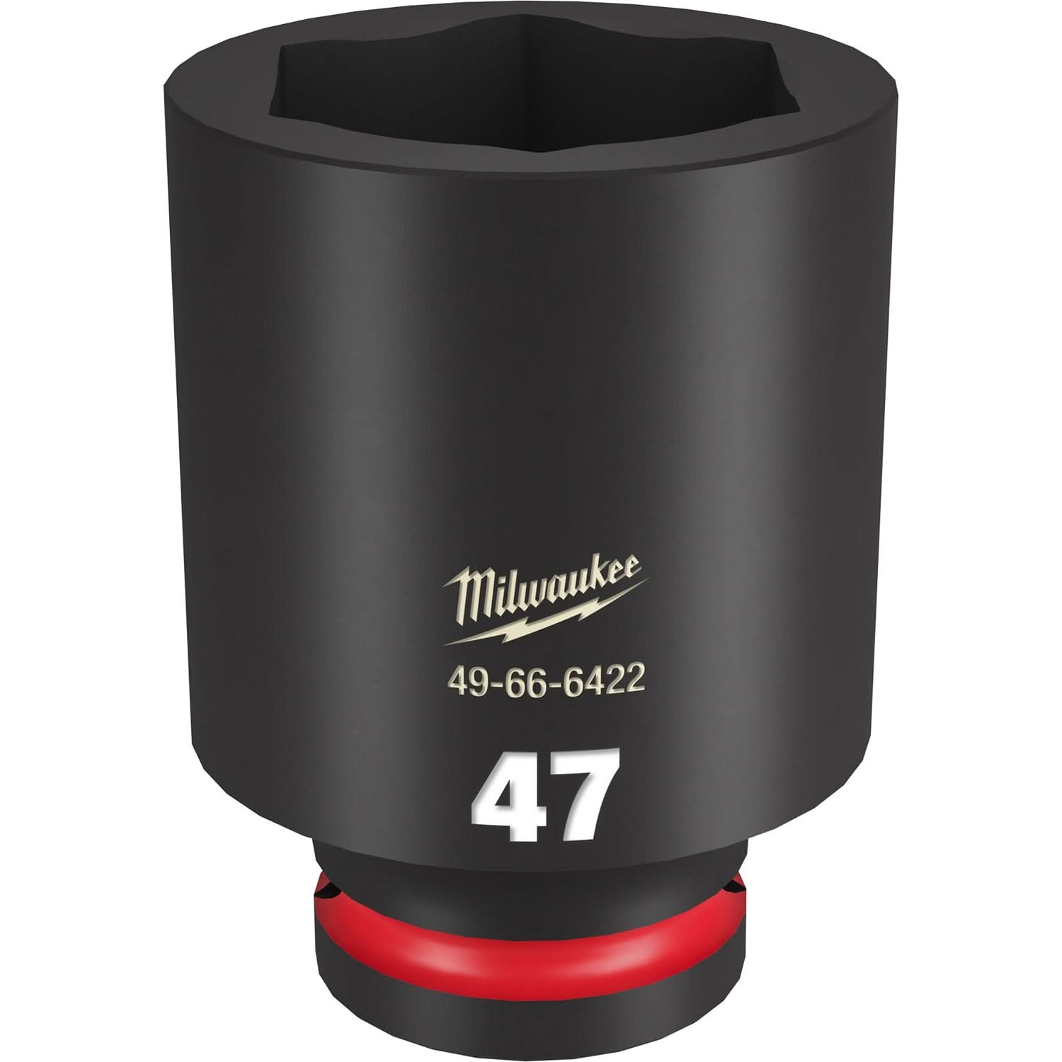 Milwaukee 49-66-6422 SHOCKWAVE Impact Duty 3/4-Inch Drive 47MM Deep 6 Point Socket