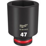 Milwaukee 49-66-6422 SHOCKWAVE Impact Duty 3/4-Inch Drive 47MM Deep 6 Point Socket