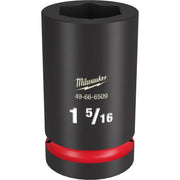 Milwaukee 49-66-6509 SHOCKWAVE Impact Duty 1-Inch Drive 1-5/16-Inch Deep 6 Point Socket