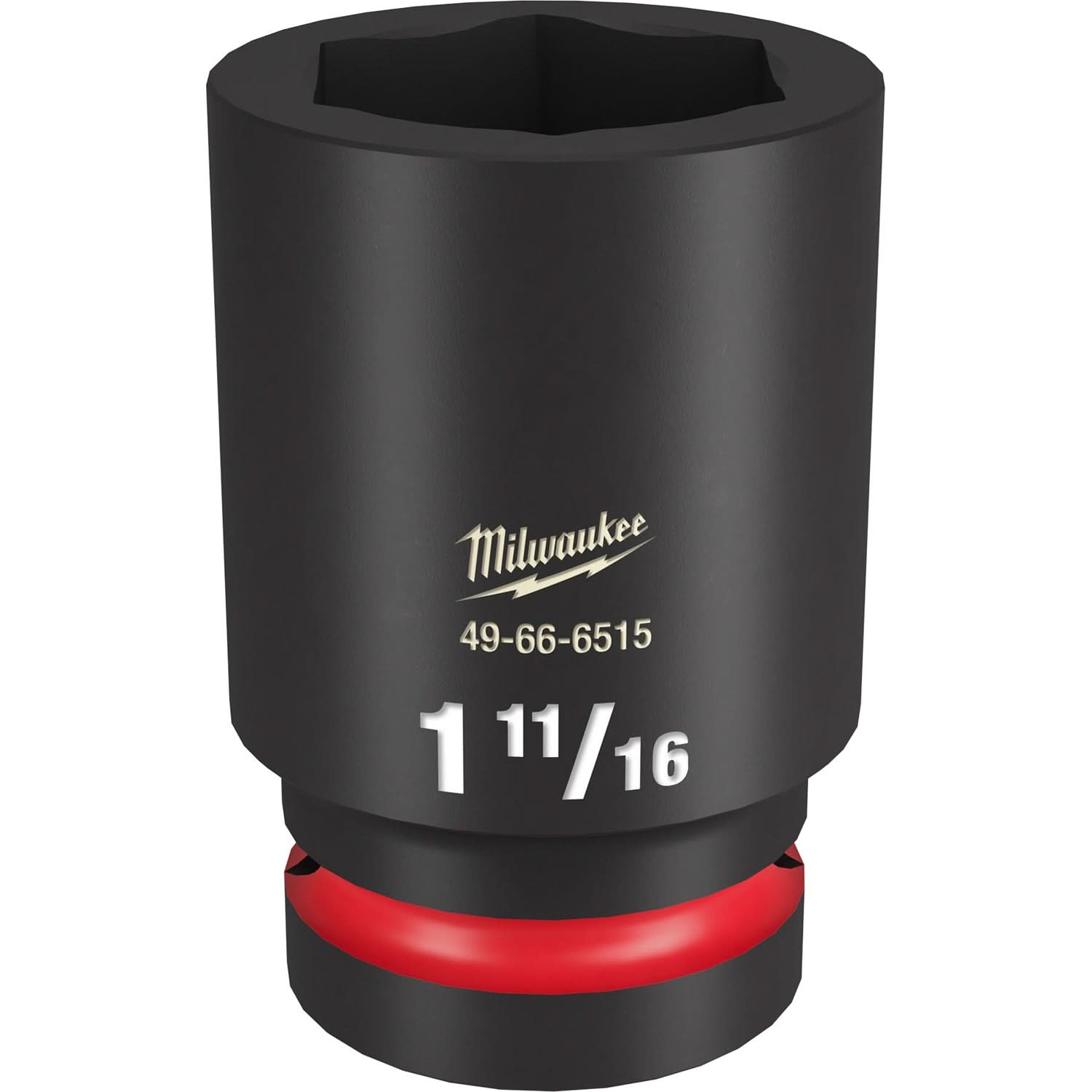 Milwaukee 49-66-6515 SHOCKWAVE Impact Duty 1-Inch Drive 1-11/16-Inch Deep 6 Point Socket