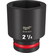 Milwaukee 49-66-6521 SHOCKWAVE Impact Duty 1-Inch Drive 2-1/4-Inch Deep 6 Point Socket