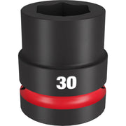 Milwaukee 49-66-6595 SHOCKWAVE Impact Duty 1-Inch Drive 30MM Standard 6 Point Socket