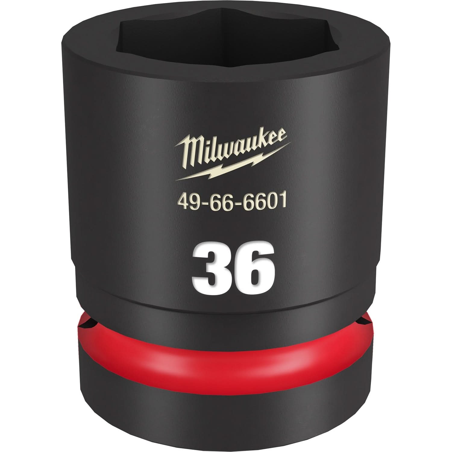 Milwaukee 49-66-6601 SHOCKWAVE Impact Duty 1-Inch Drive 36MM Standard 6 Point Socket