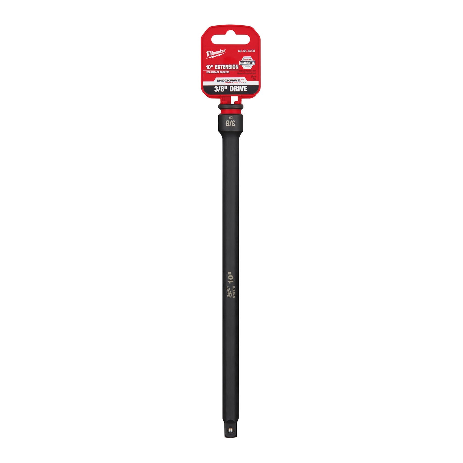 Milwaukee 49-66-6705 SHOCKWAVE Impact Duty 3/8-Inch Drive 10-Inch Extension