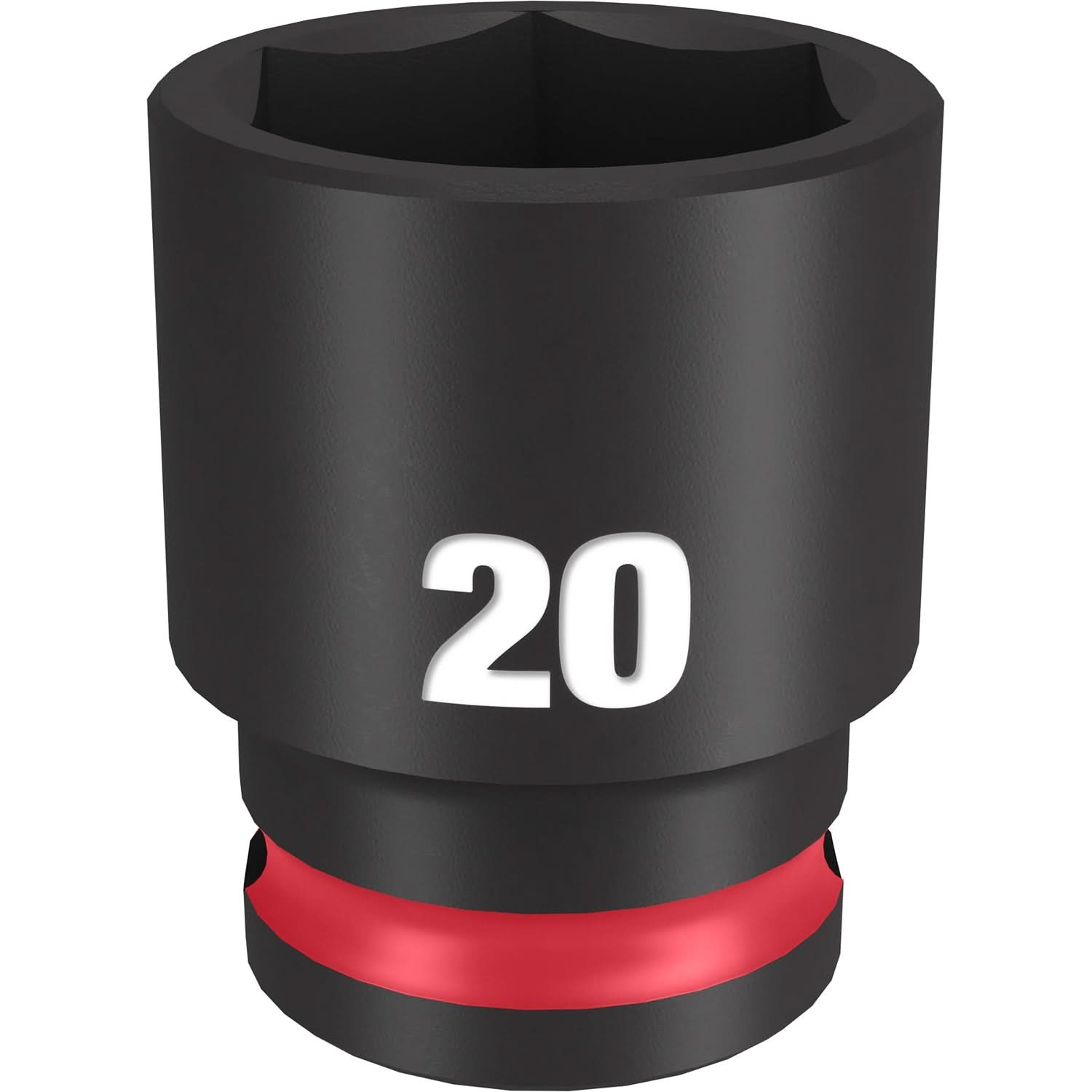 Milwaukee 49-66-6737 SHOCKWAVE Impact Duty 3/8-Inch Drive 20MM Standard 6 Point Socket