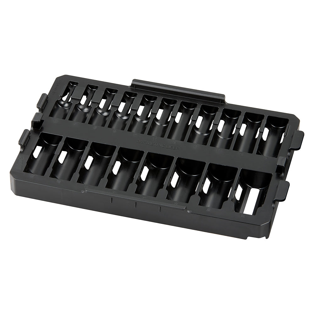 49-66-6831 Impact Socket 3/8" Dr 19PC MM TRAY ONLY