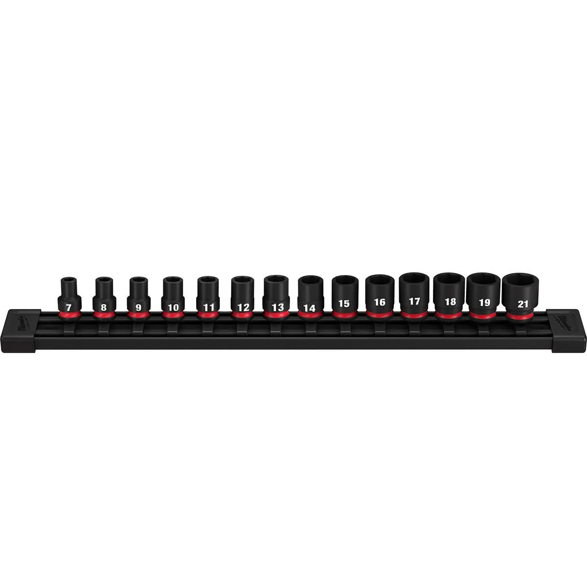 Milwaukee 49-66-7007 14-Piece SHOCKWAVE 3/8-Inch Drive Metric Standard 6-Point Impact Duty Socket Set (PROMO)