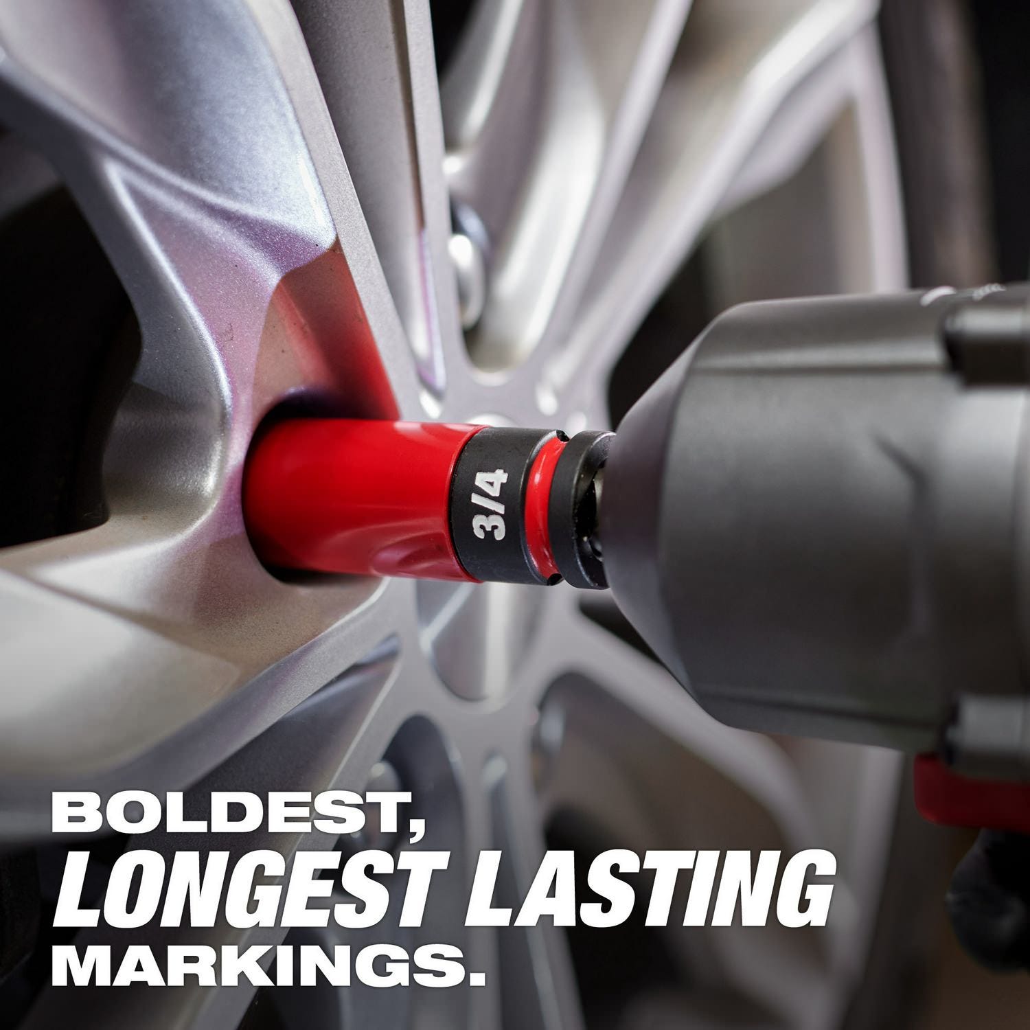 Milwaukee 49-66-7812 SHOCKWAVE Impact Duty 1/2 Drive 7/8" SAE Lug Nut Wheel Socket