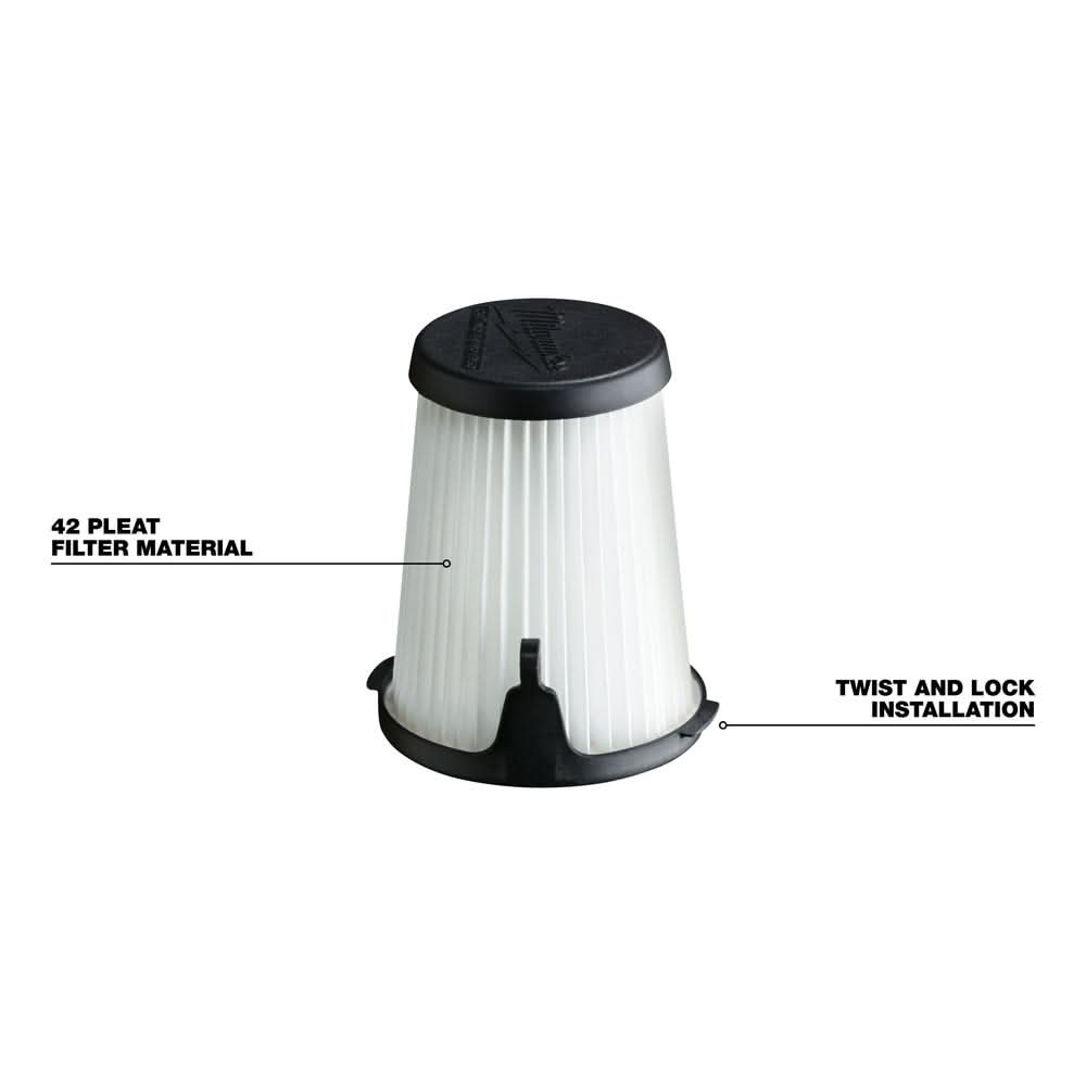 Milwaukee 49-90-1950 Filter 2 Pack