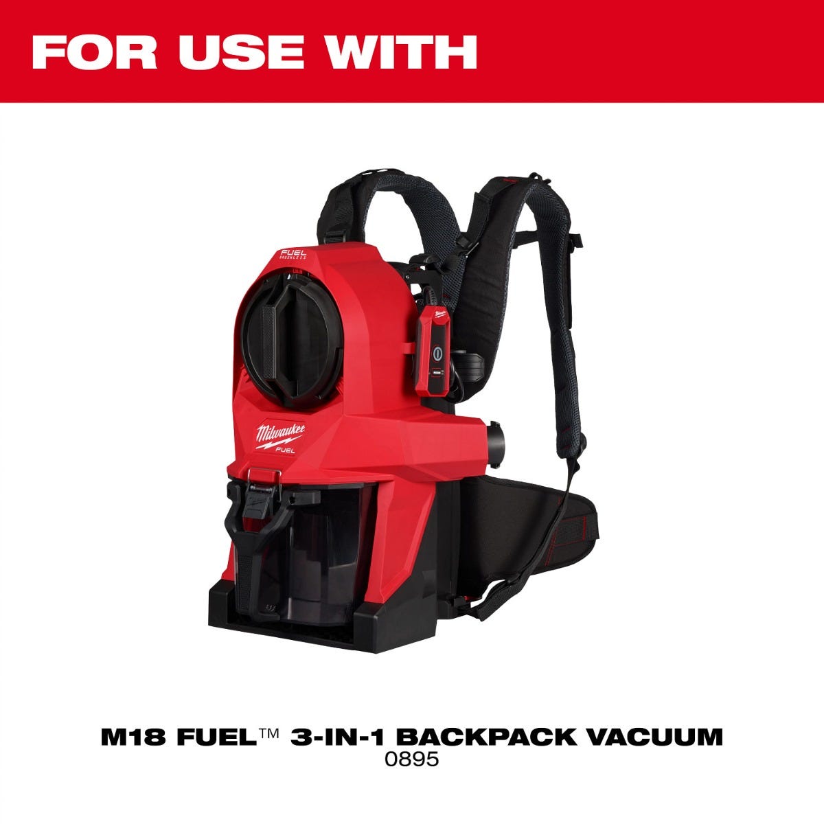 Milwaukee 49-90-1965 1-7/8" x 6' Flexible Hose