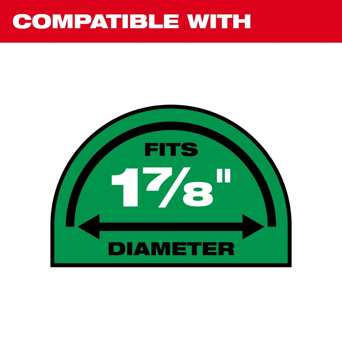 Milwaukee 49-90-1967 1-7/8" Pivoting Floor Tool