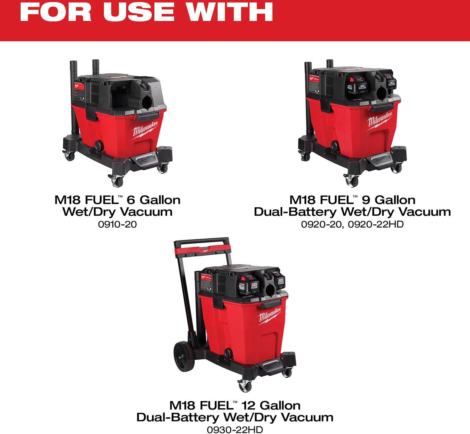 Milwaukee 49-90-1977 Large Wet/Dry Vacuum HEPA Filter