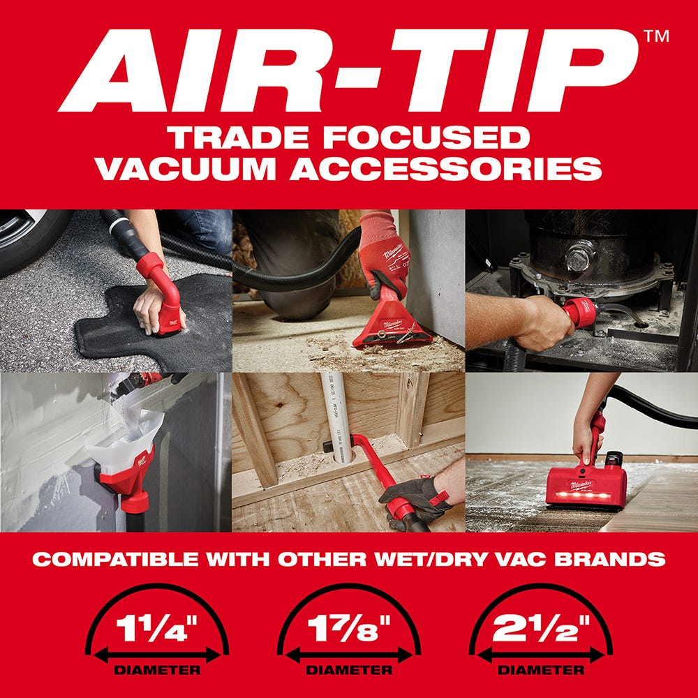 Milwaukee 49-90-2002 2-1/2-in Floor Brush Tool