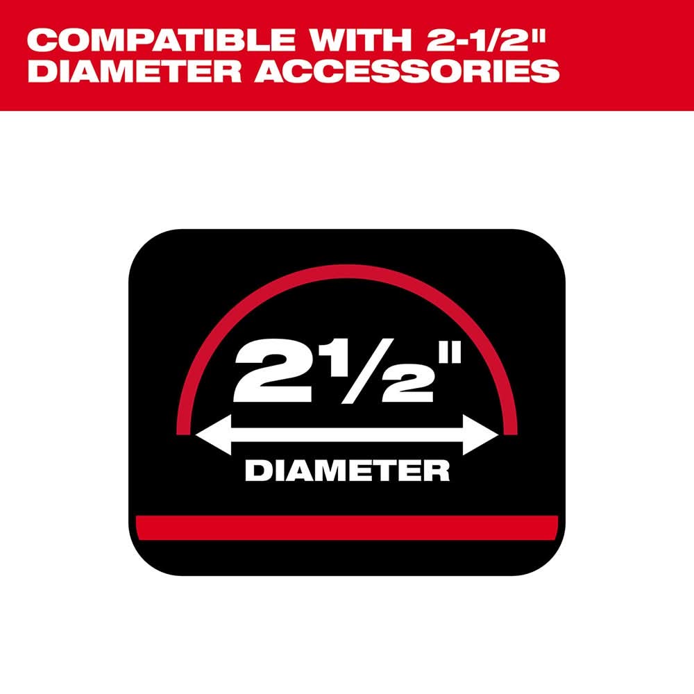 Milwaukee 49-90-2004 2-1/2-in X 16' Flexible Hose