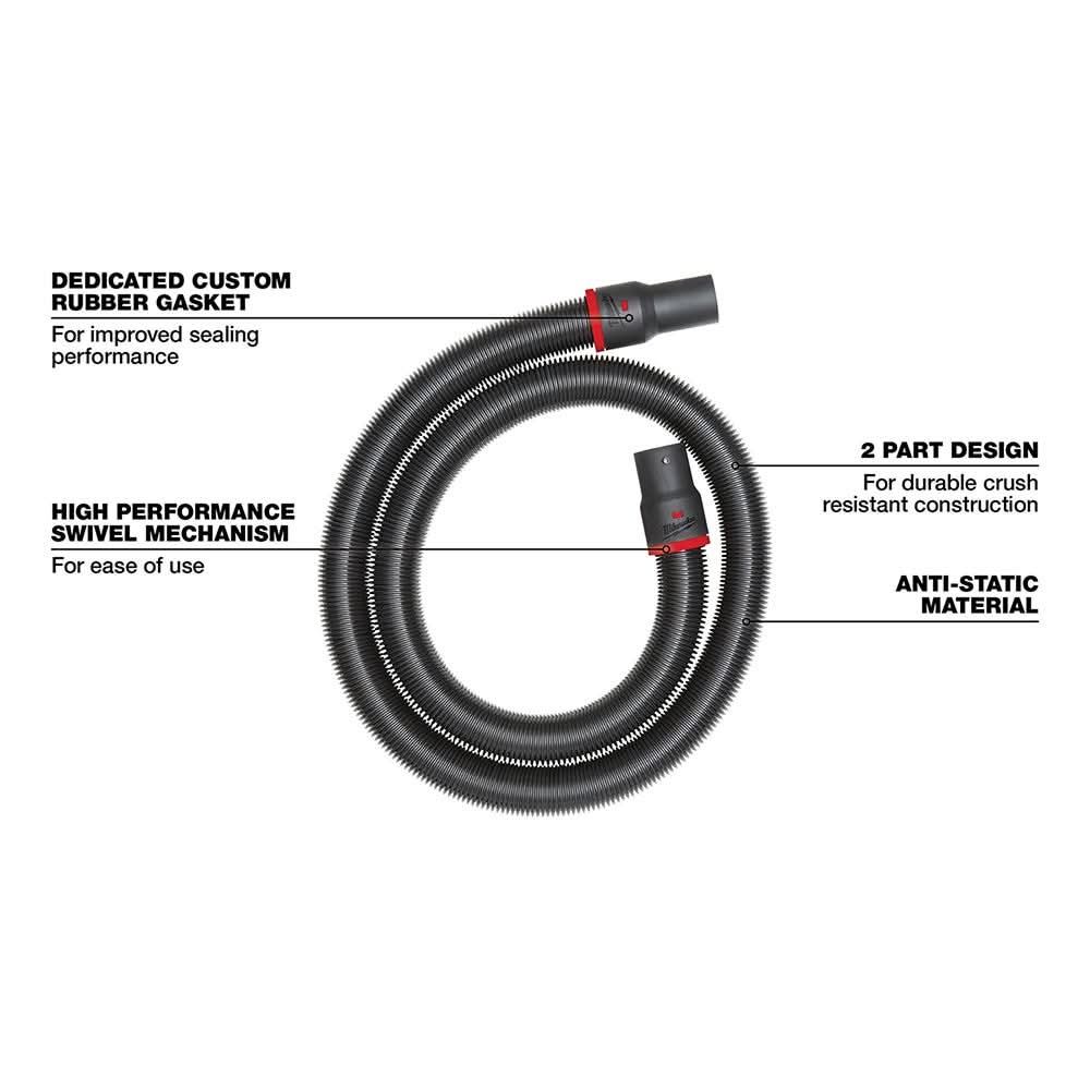 Milwaukee 49-90-2006 2-1/2-in X 9' Flexible Hose