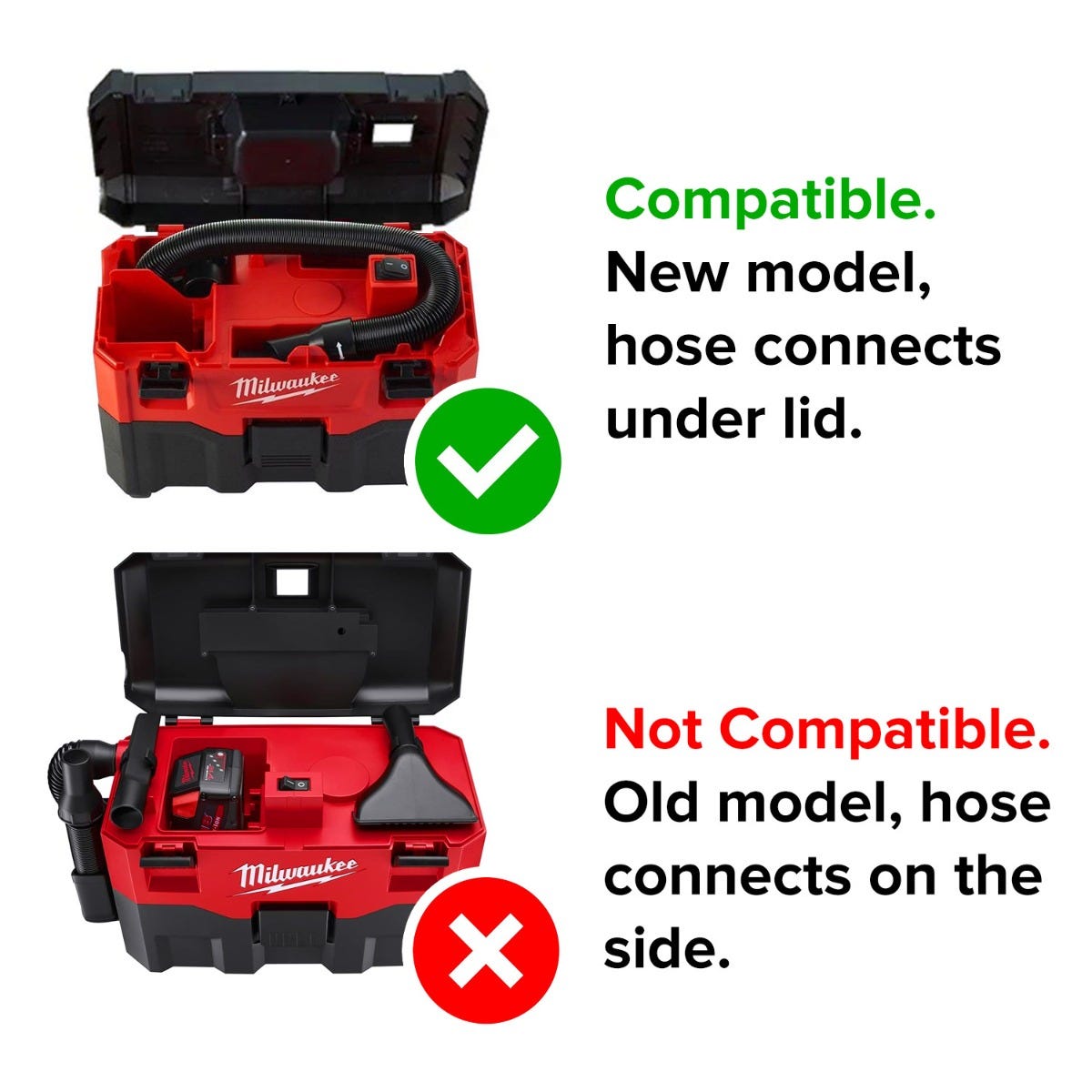 Milwaukee 49-90-2014 1-1/4" x 2' to 6' Expandable Hose