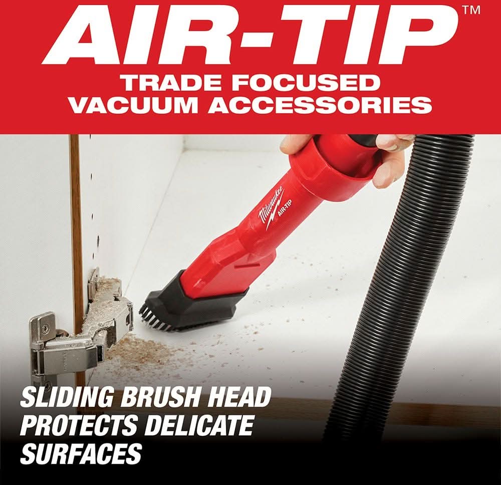 Milwaukee 49-90-2028 AIR-TIP 2-in-1 Utility Brush Tool