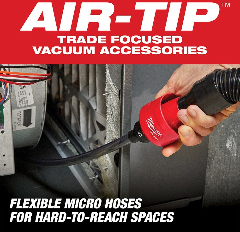 Milwaukee 49-90-2037 AIR-TIP Long Reach Flexible Micro Hose Set