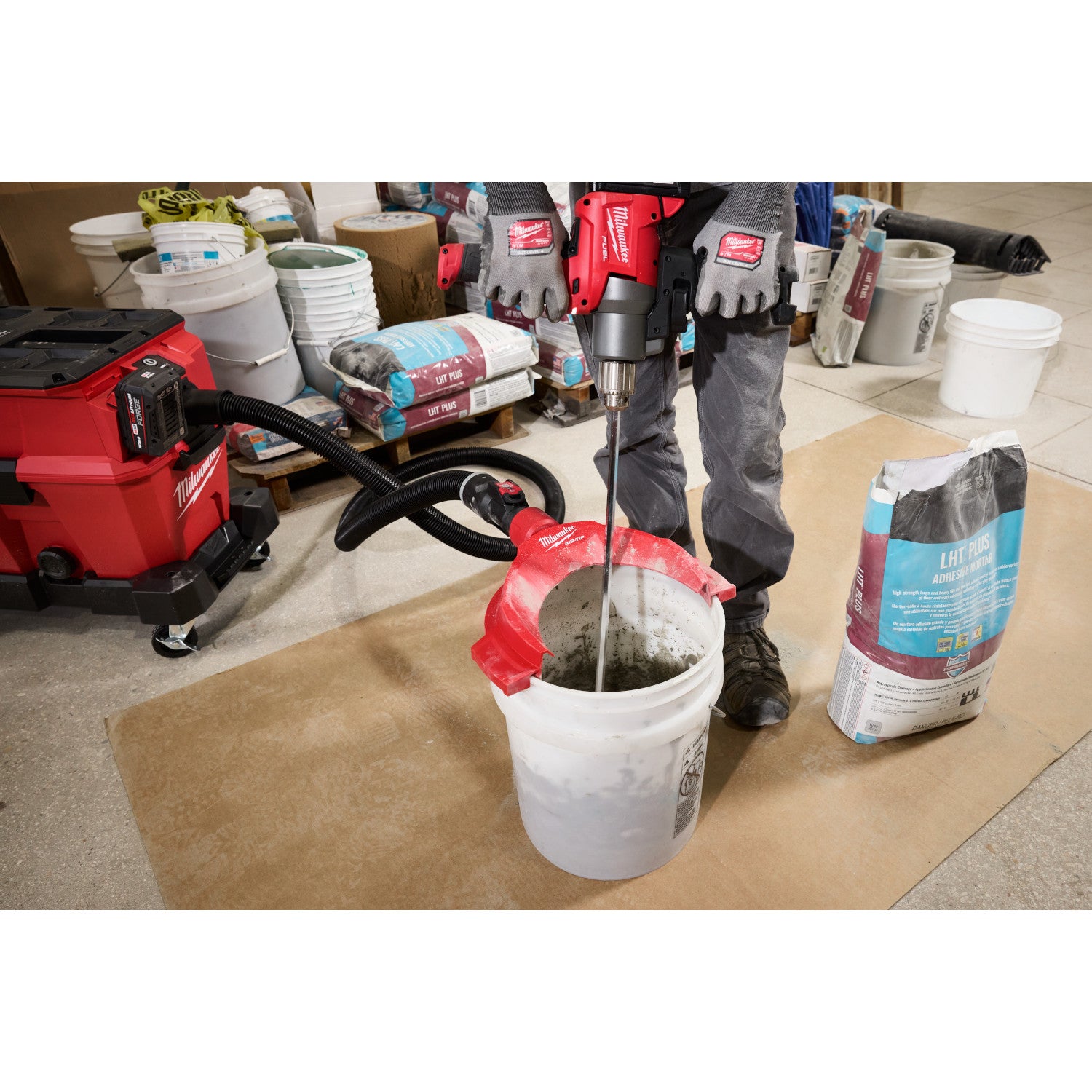 Milwaukee 49-90-2041 AIR-TIP Bucket Topper Dust Collector