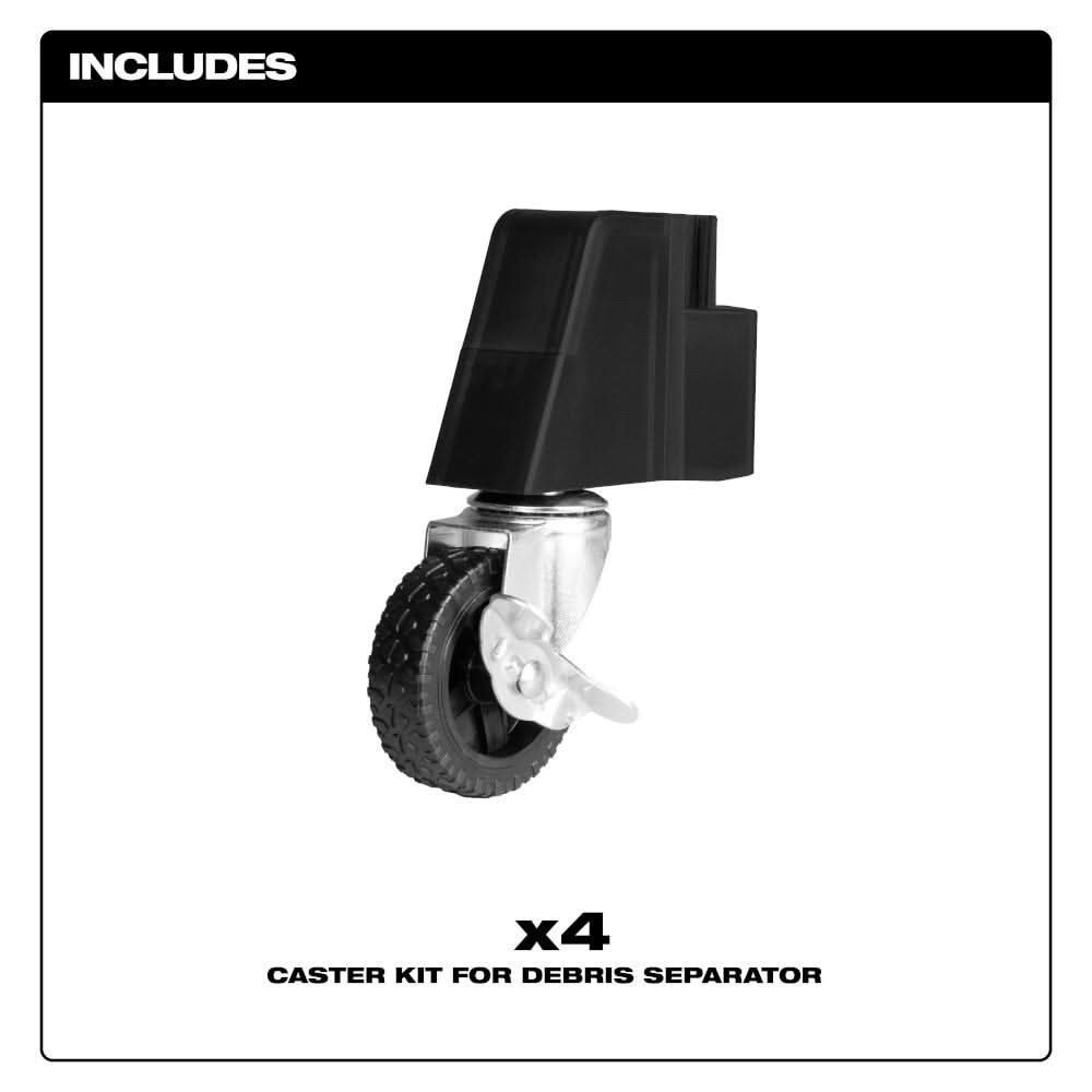 Milwaukee 49-90-2201 Caster Kit for Debris Separator – Tool Nut