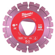 Milwaukee 49-93-7261 Purple 6 in. x .100 in. Diamond Blade for Green Concrete