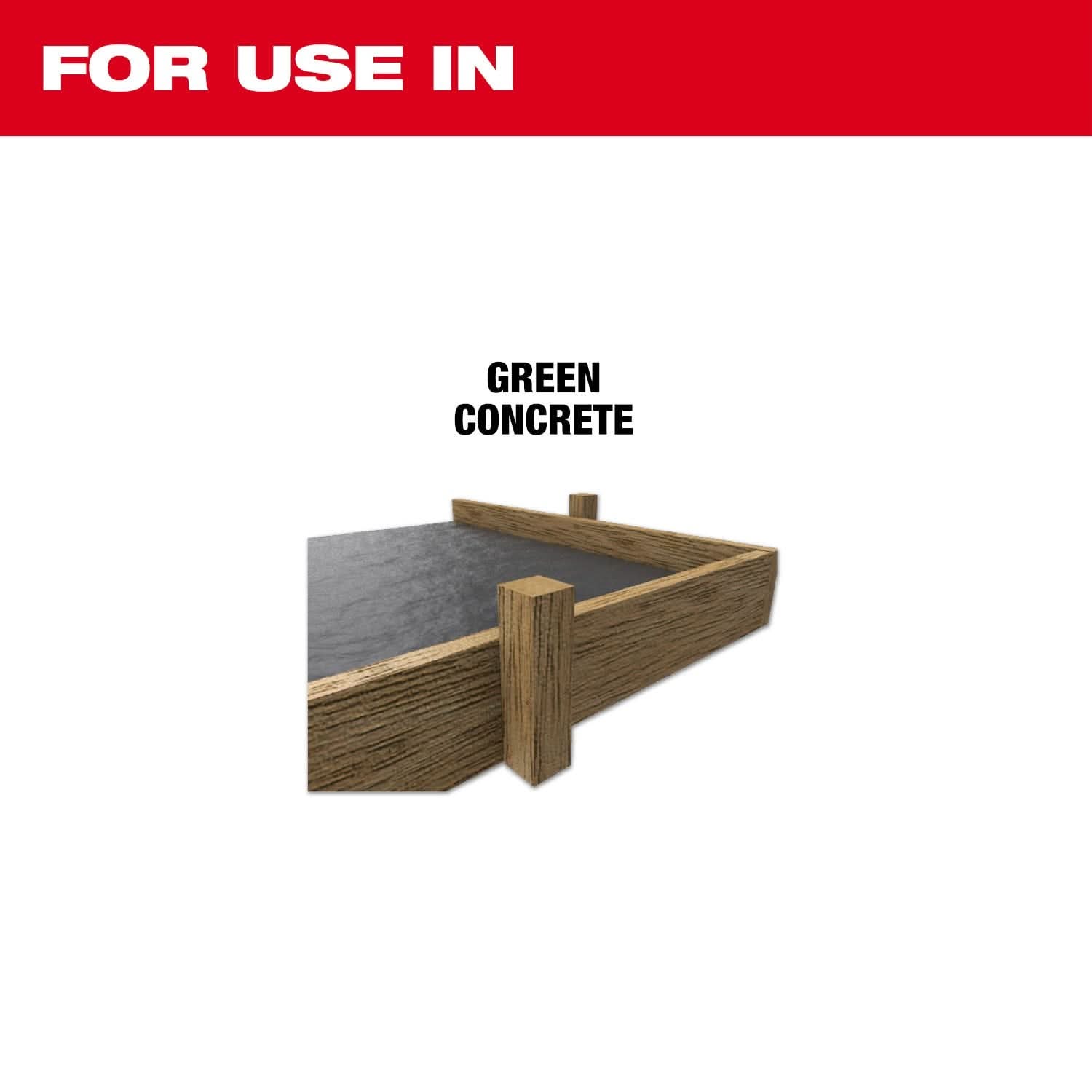 Milwaukee 49-93-7263 Red 6 in. x .100 in. Diamond Blade for Green Concrete