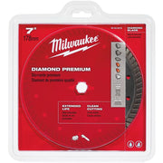 Milwaukee 49-93-8018 7-Inch Diamond Premium Turbo