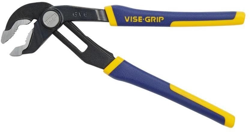 Irwin 4935351 VISE-GRIP Tools GrooveLock Pliers V-Jaw 6-in.